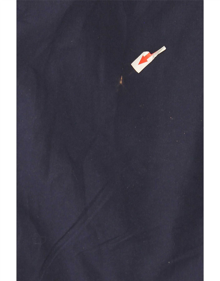 Fila Veste de survêtement pour homme Large Bleu Marine Colorblock Polyester