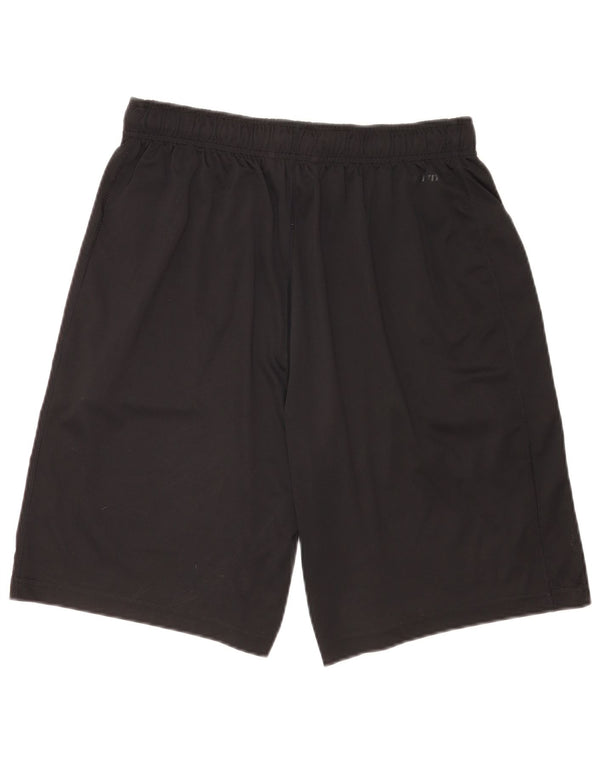 Nike Short de sport graphique coupe régulière pour homme, grand, noir, polyester
