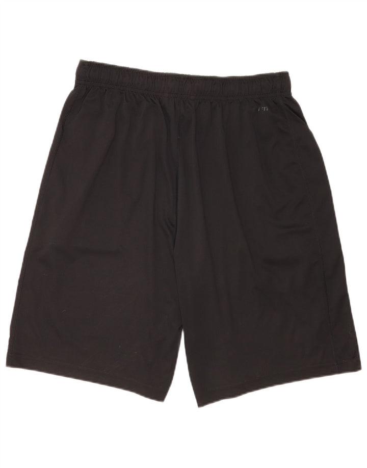 Nike Short de sport graphique coupe régulière pour homme, grand, noir, polyester