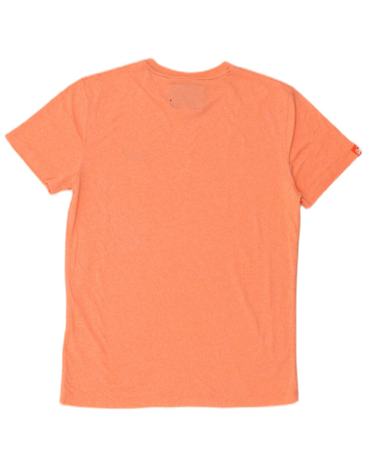 Superdry T-Shirt Homme Haut Large Orange Coton