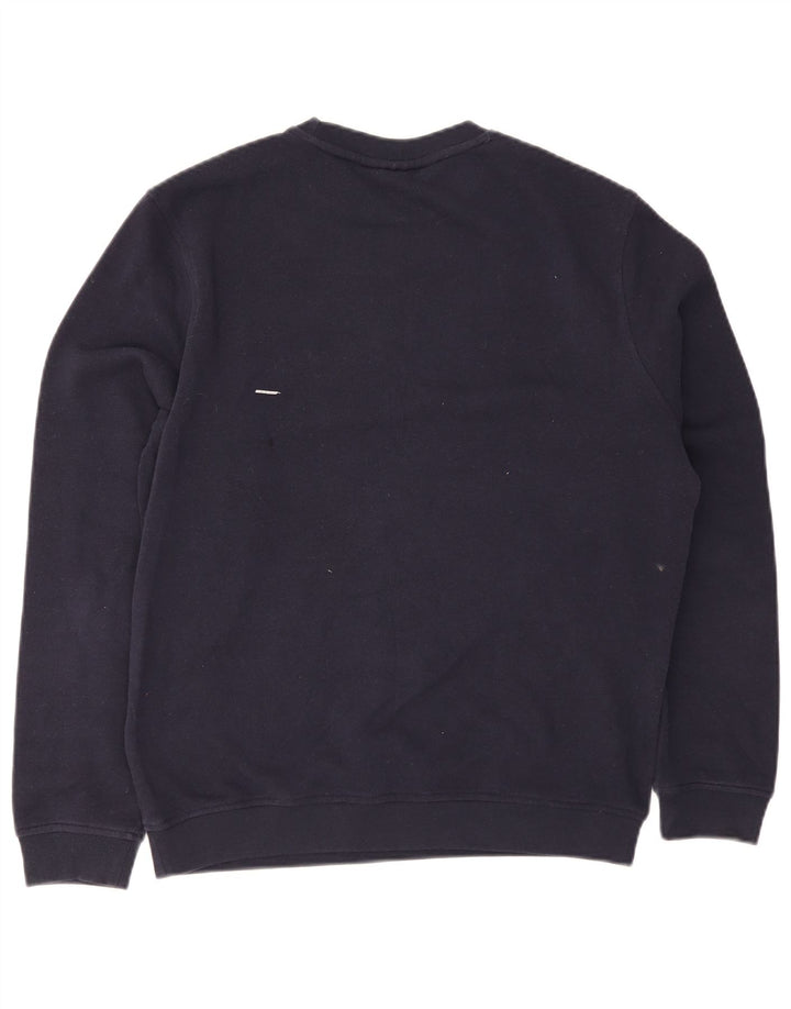 Calvin Klein Sweat-Shirt Homme Bleu Marine Moyen Coton
