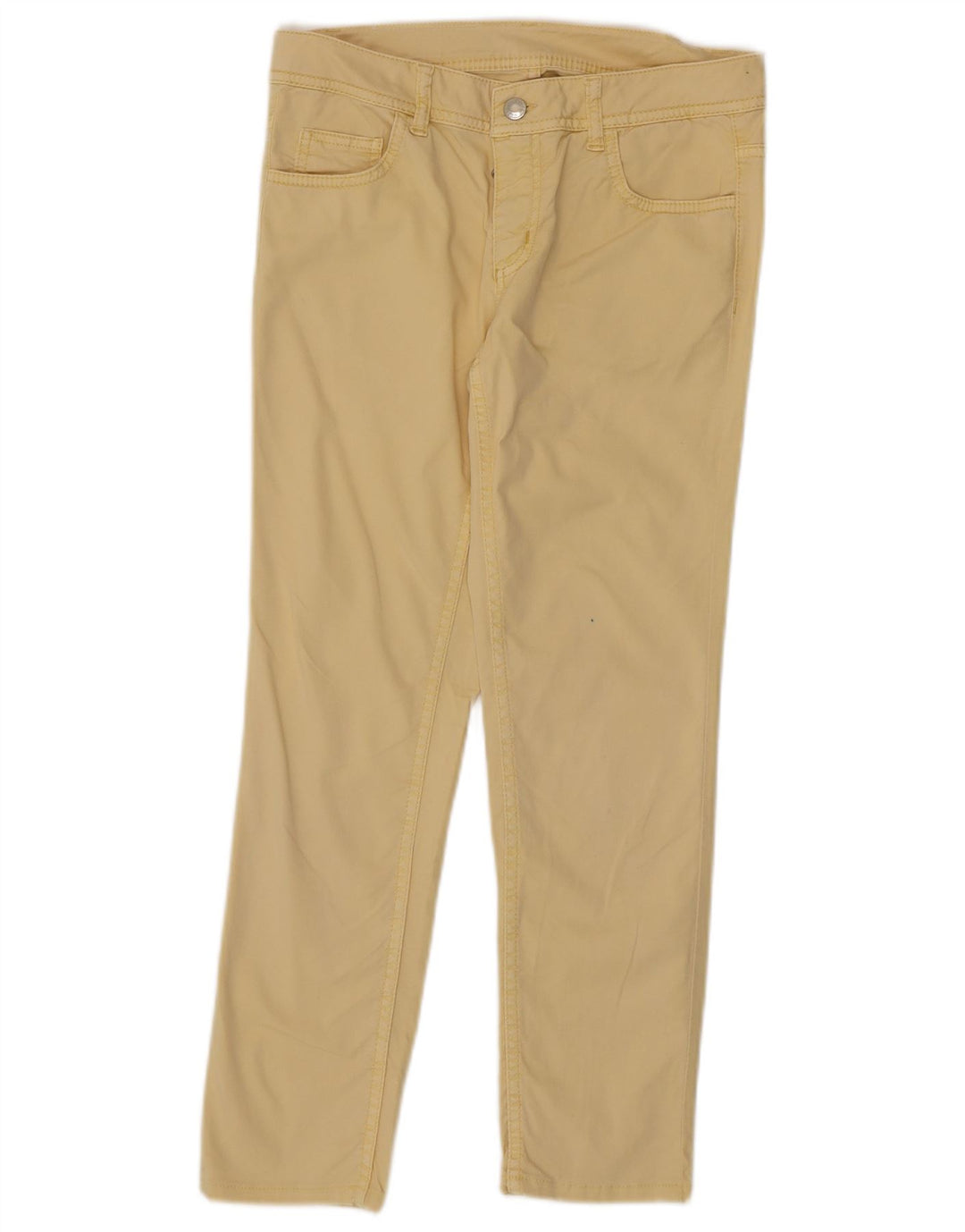 ICEBERG Femme Pantalon Court Slim W27 L25 Jaune