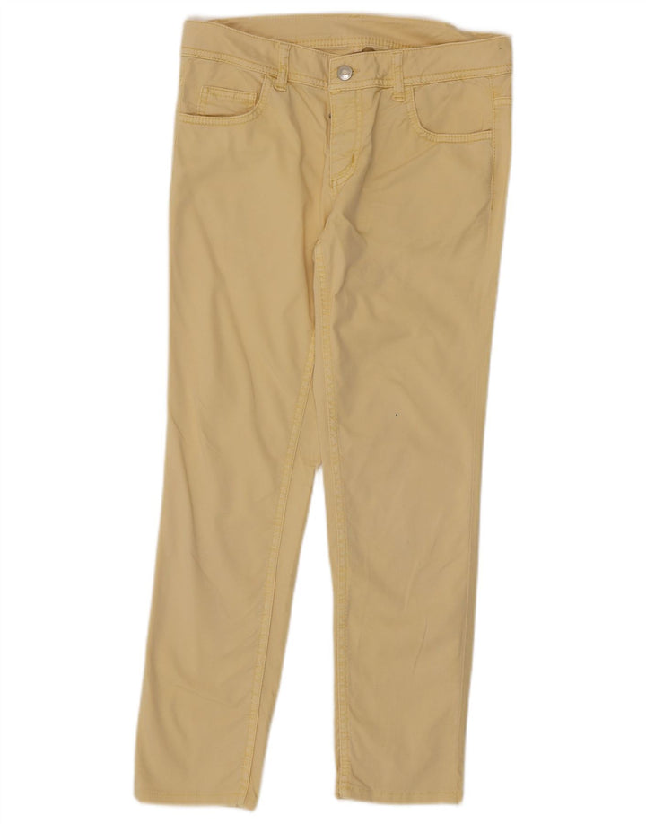 ICEBERG Femme Pantalon Court Slim W27 L25 Jaune