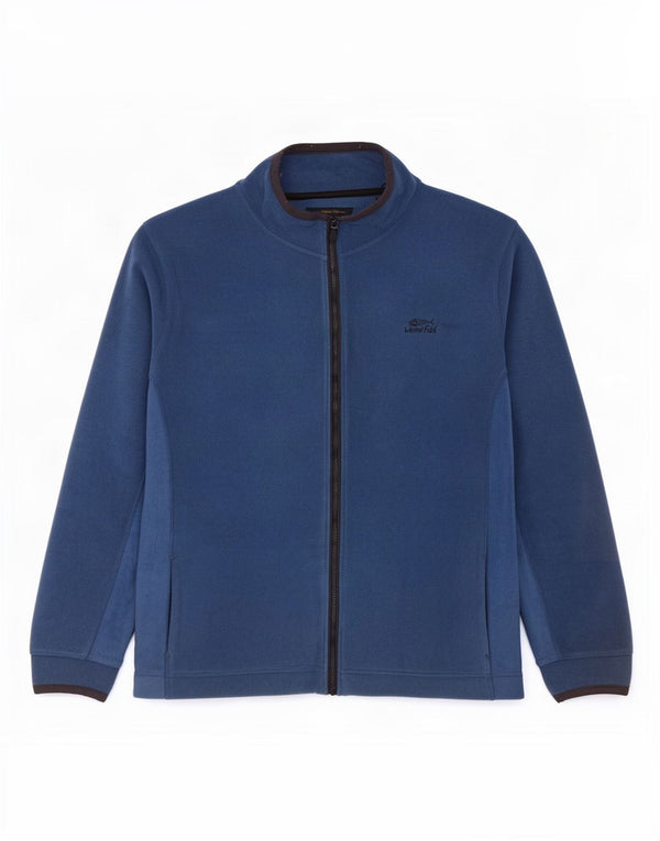 Weird Fish Veste de survêtement pour homme 3XL Bleu marine Polyester