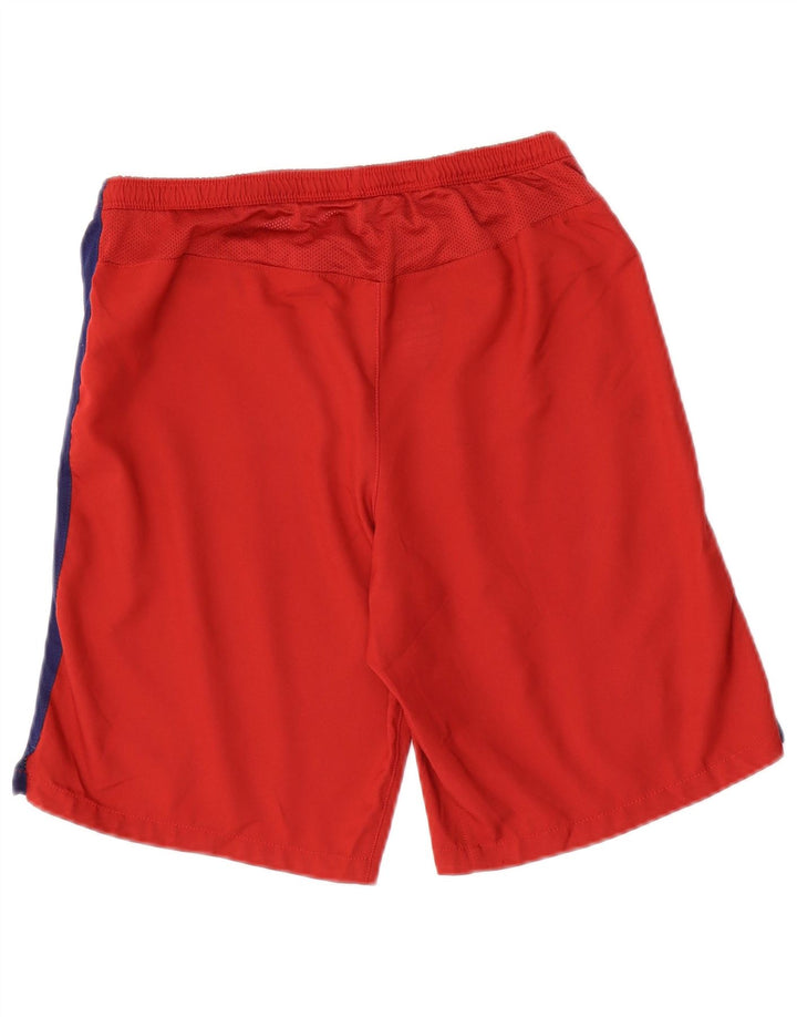 Nike Short de sport FCB pour homme Taille S en polyester color block rouge