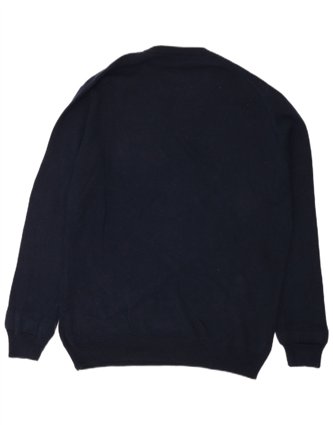 Marlboro Classics Pull à col rond pour homme XL en laine bleu marine