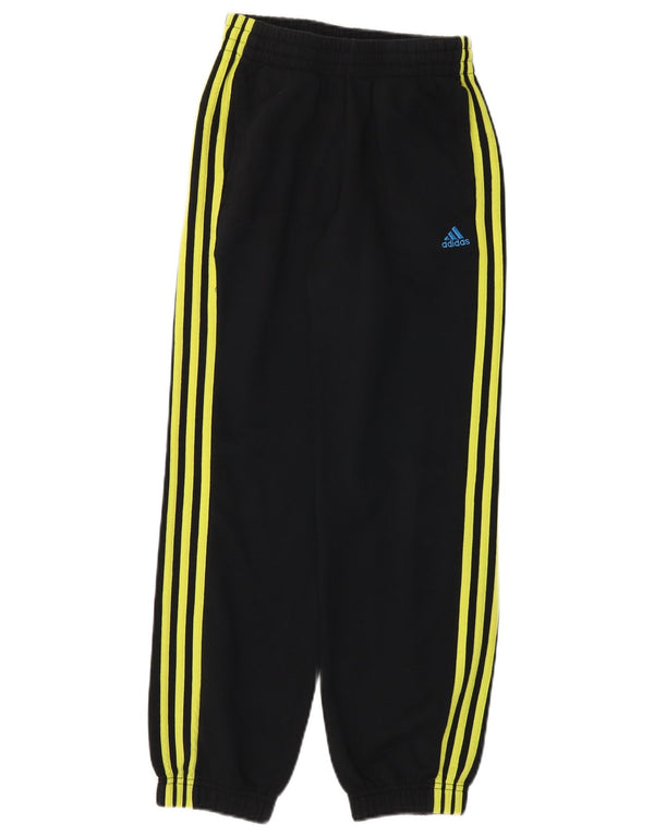 ADIDAS Pantalon de Survêtement Garçon Joggers 11-12 ans Noir Coton