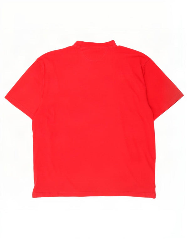 Adidas T-Shirt Homme Top UK 46/48 XL Rouge Coton
