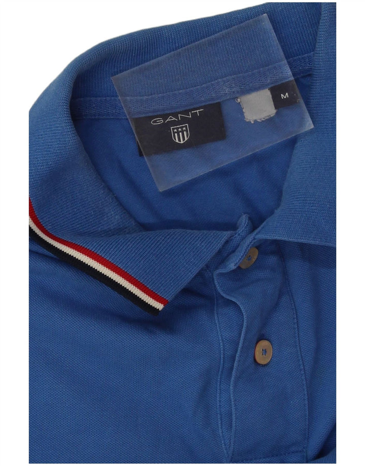 Gant Polo Homme Bleu Moyen Coton