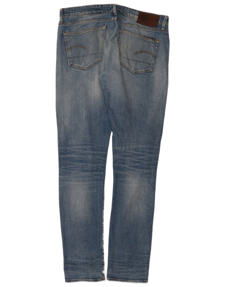 G-Star Jean Slim 3301 Homme W36 L38 Bleu Coton