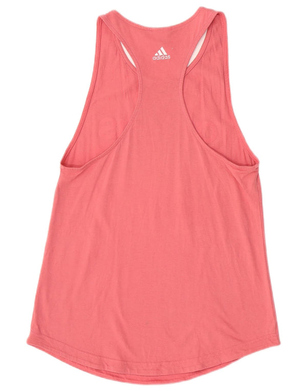Adidas Débardeur graphique pour femme UK 10 Petit Rose