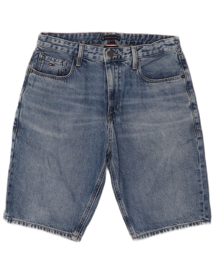 Tommy Hilfiger Short en jean garçon 15-16 ans W28 Bleu