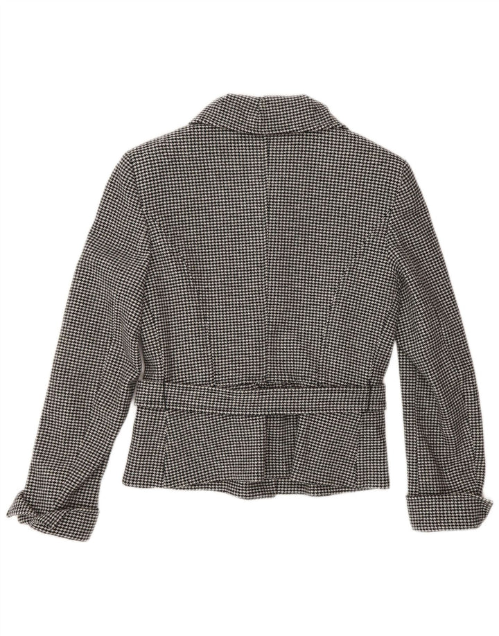 MAX MARA Ensemble jupe 2 pièces 4 boutons pour femme UK 10 Small W28 Gris classique