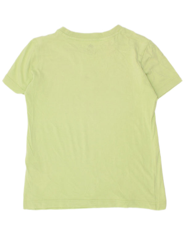 Adidas T-Shirt Graphique Garçon 9-10 Ans Vert Coton