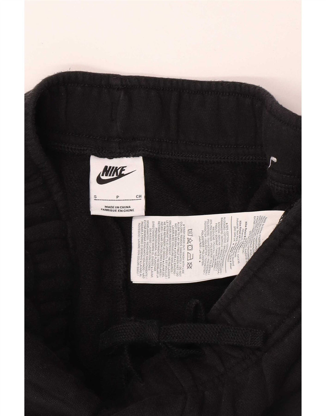 Nike Pantalon de survêtement pour homme en coton noir Taille S
