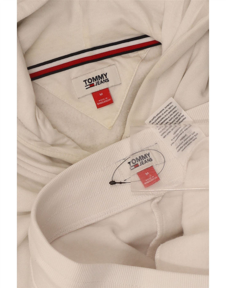 Tommy Hilfiger Survêtement graphique complet pour femme UK 14 en coton blanc moyen