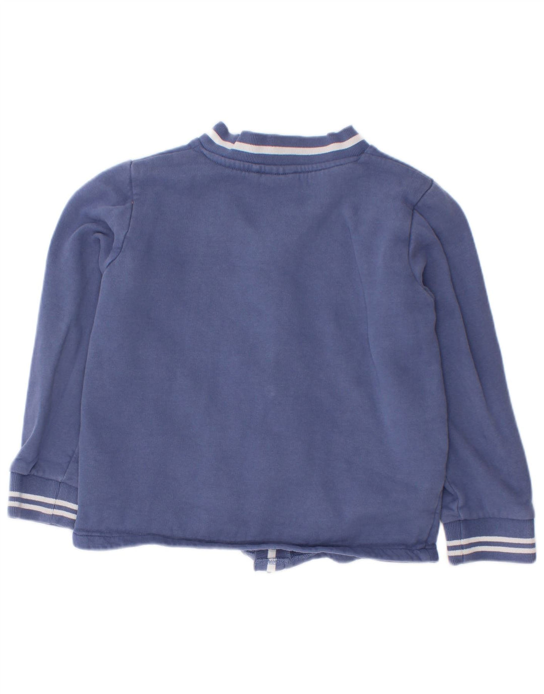 Ted Baker Veste de survêtement graphique pour garçon 5-6 ans Bleu Coton