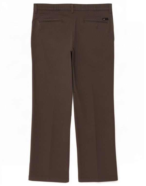 Lee Pantalon Chino Droit Coupe Confort Homme W36 L30 Gris Coton