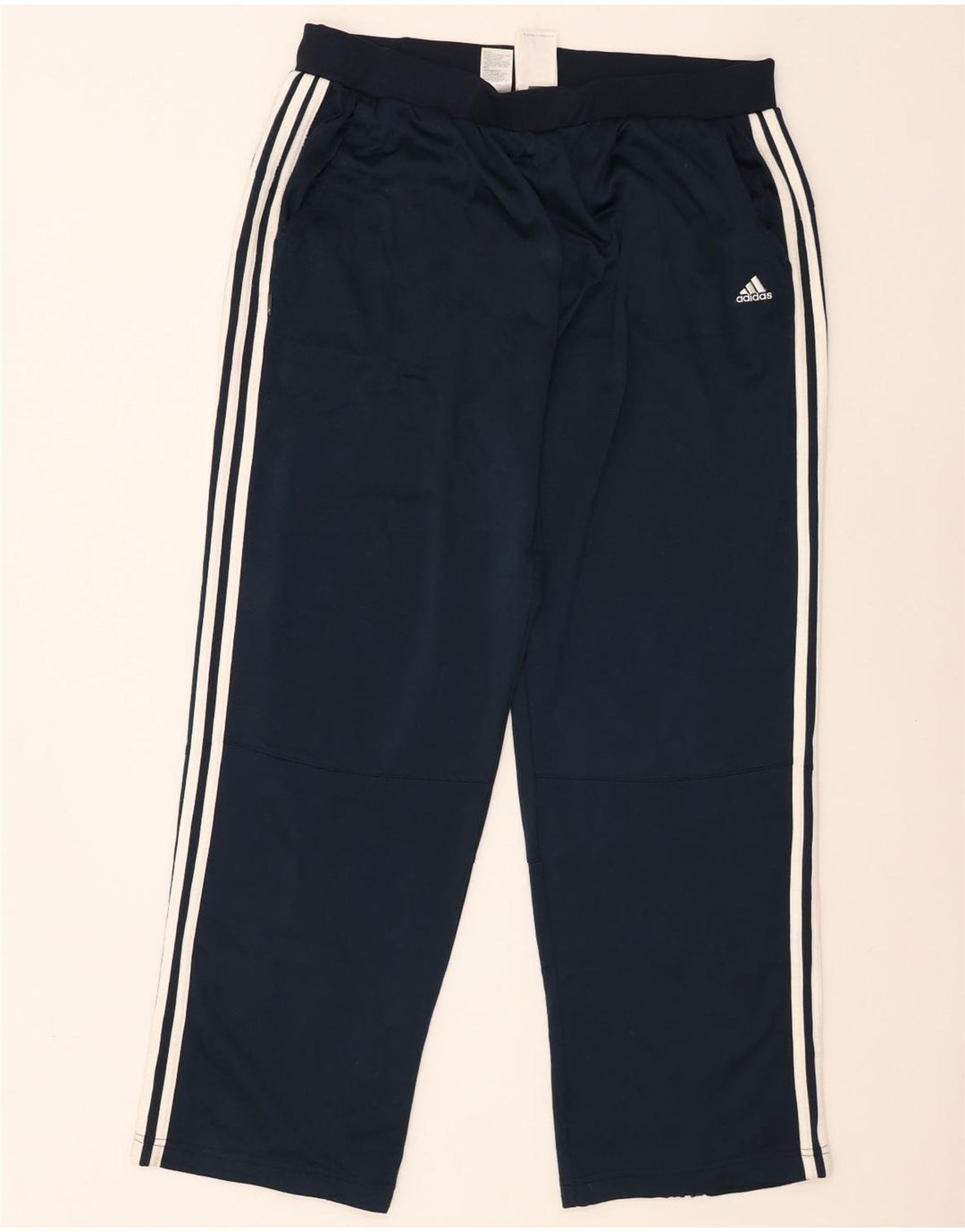 Adidas Pantalon de survêtement pour homme XL Bleu marine Polyester