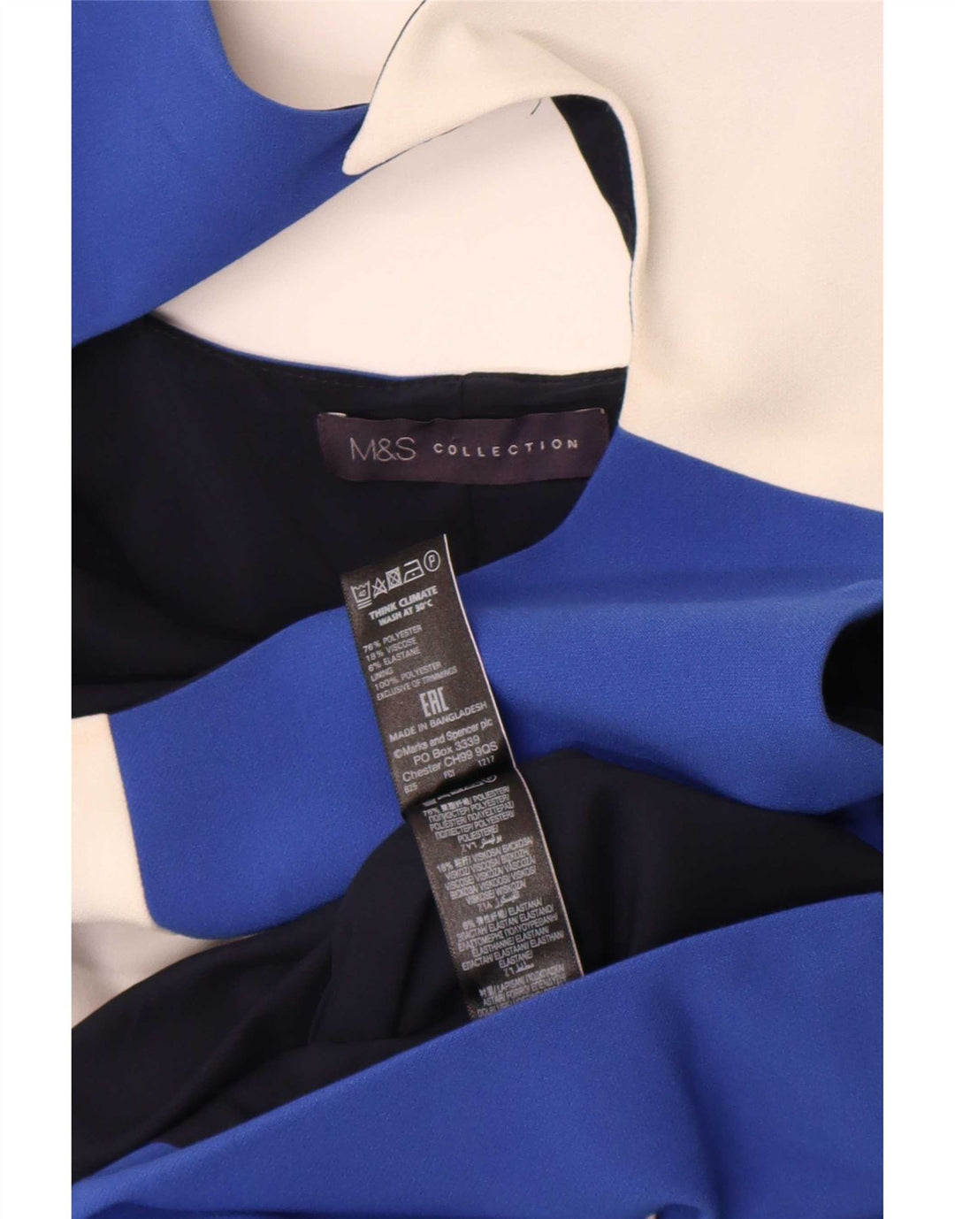 Marks & Spencer Robe fourreau pour femme UK 8 Small Multicolore Colourblock