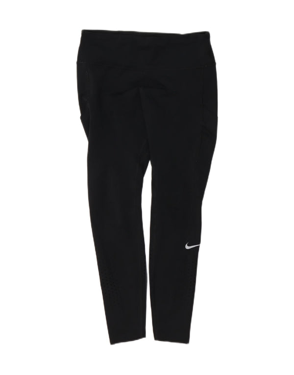Nike Legging court pour femme UK 14 Large Noir