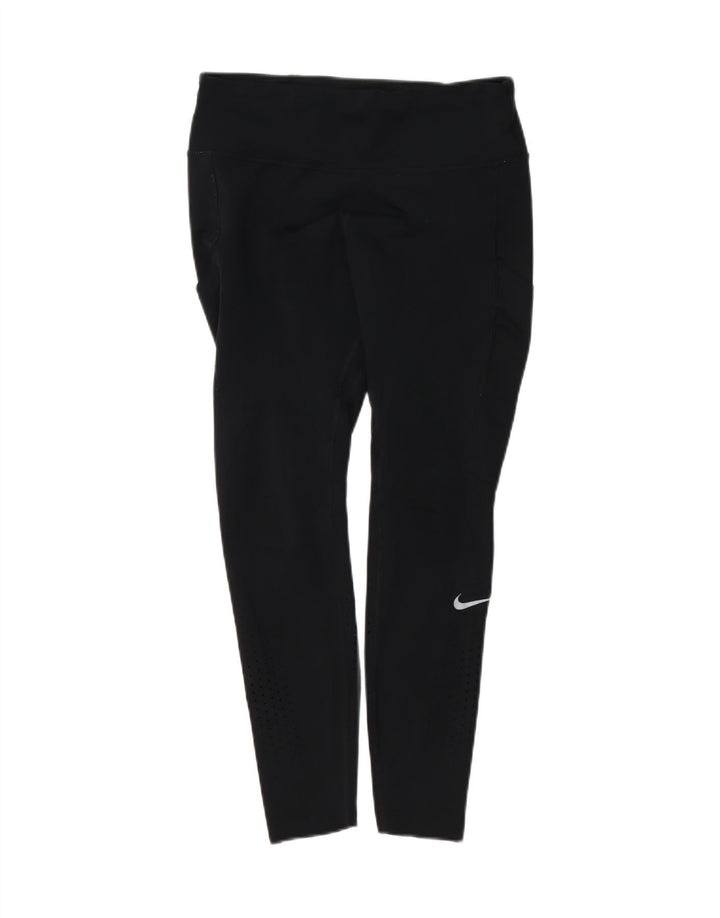 Nike Legging court pour femme UK 14 Large Noir