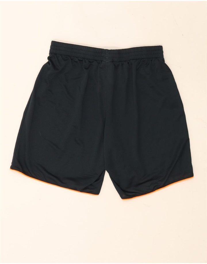 Adidas Short de sport graphique pour homme en polyester bleu marine moyen