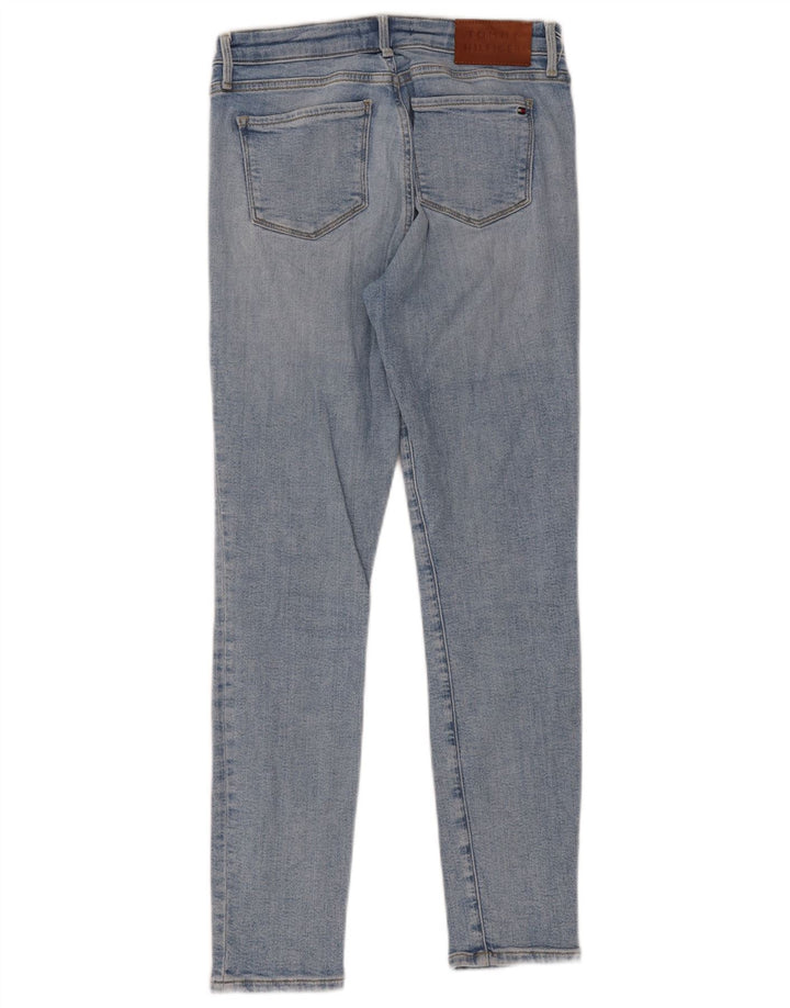 Tommy Hilfiger Jean slim effet vieilli W28 L27 en coton bleu pour femme