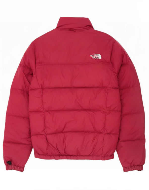 The North Face Doudoune rembourrée pour femme UK 10 Petit nylon bordeaux