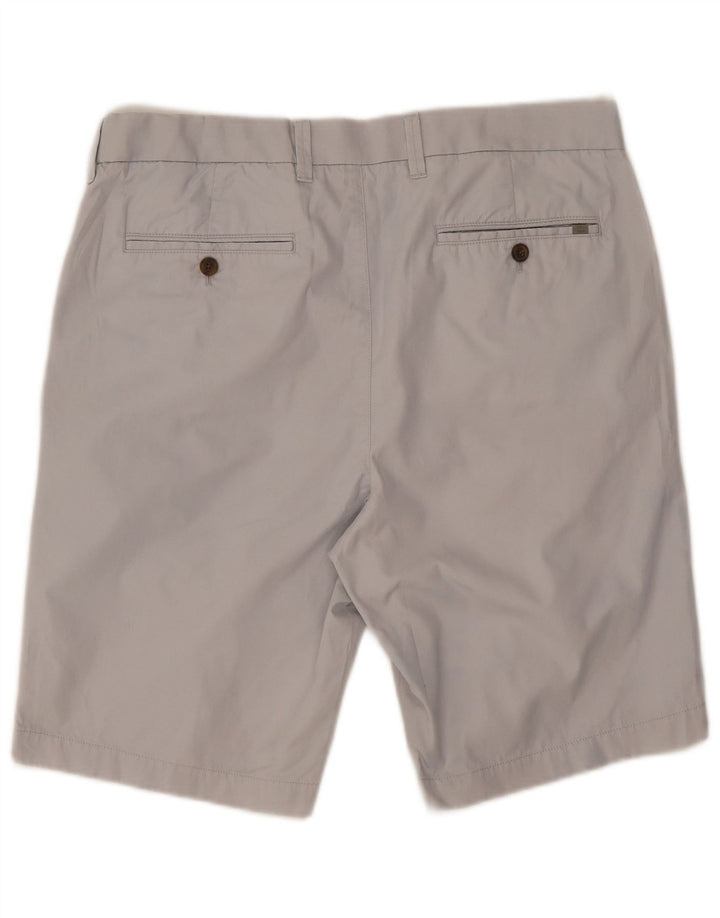 Marks & Spencer Short Chino Homme W34 Grand Gris Coton