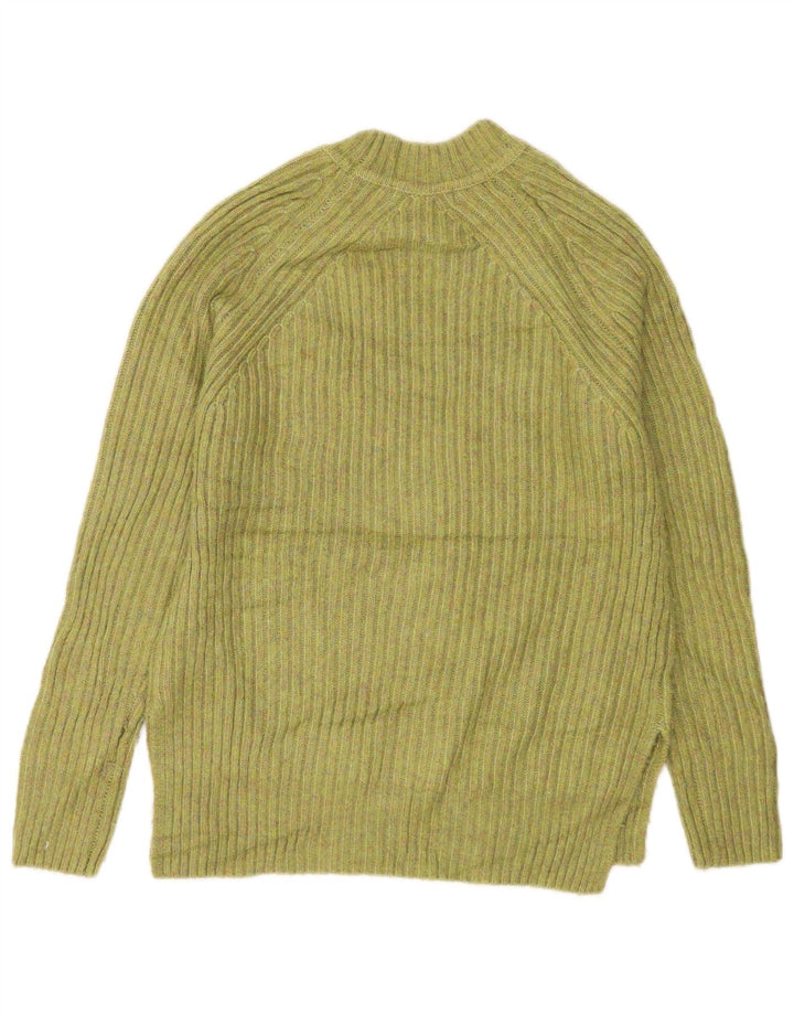 Marks & Spencer Pull col roulé pour femme UK 10 Petit Vert
