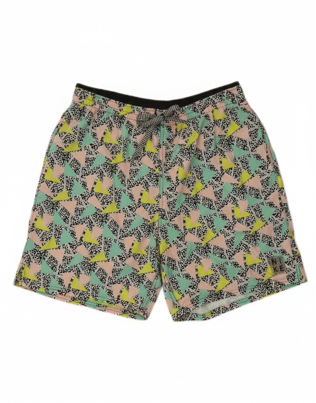 Nike Short de sport pour homme en polyester géométrique multicolore moyen