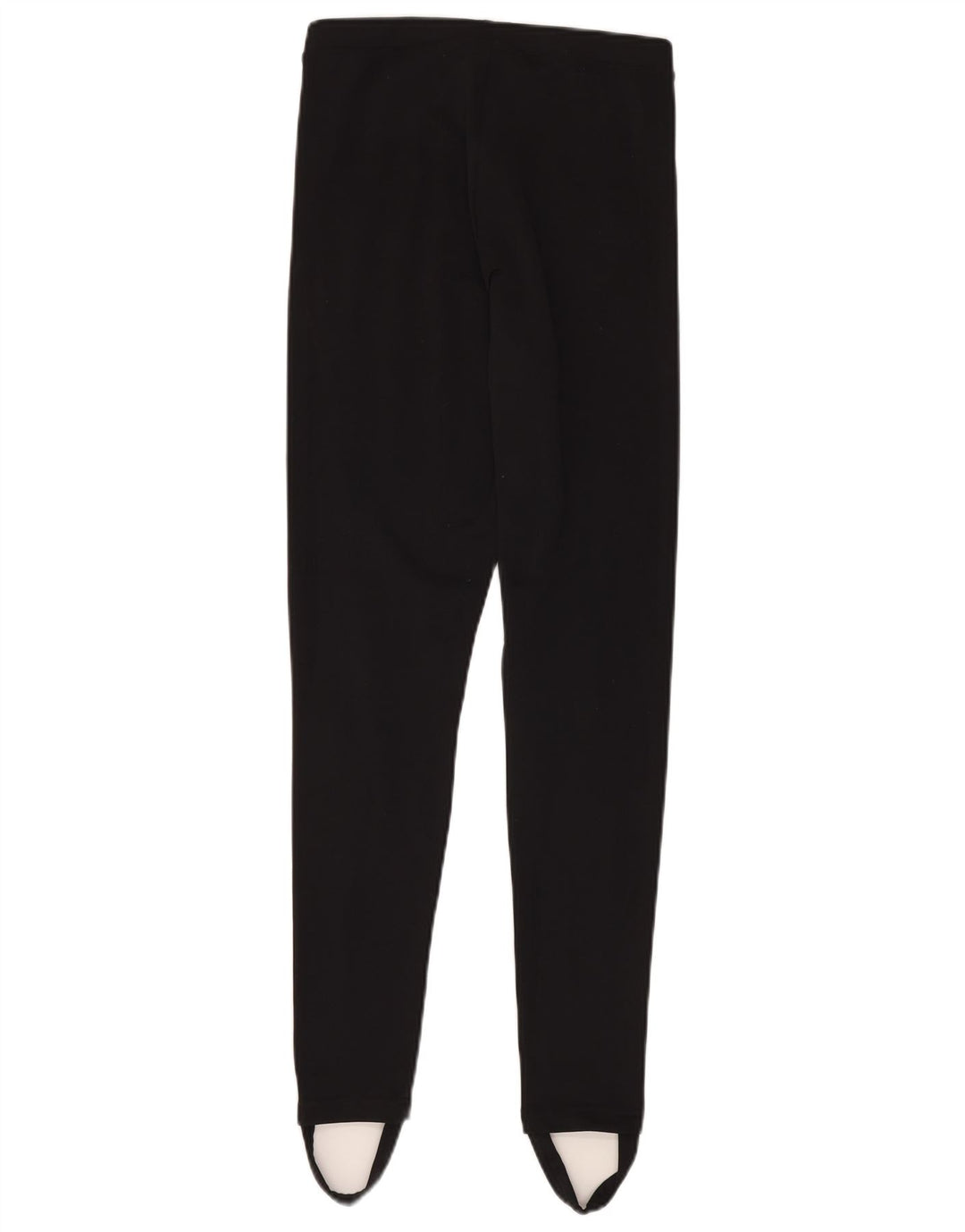 ADIDAS Leggings étriers pour femmes UK 10 Petit Noir Polyester