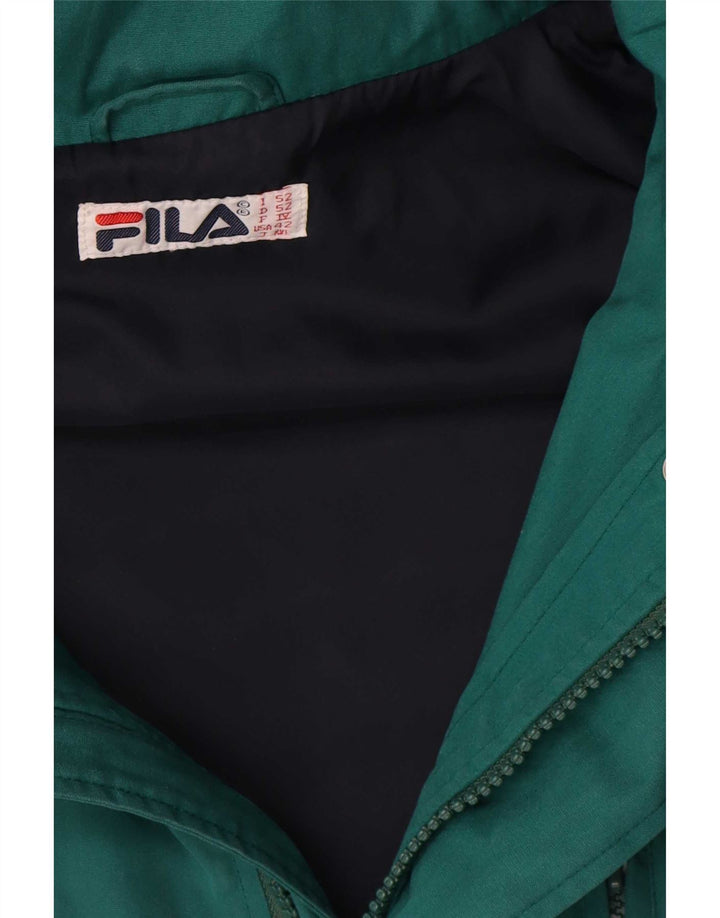 Fila Parka à capuche pour homme IT 52 2XL Vert