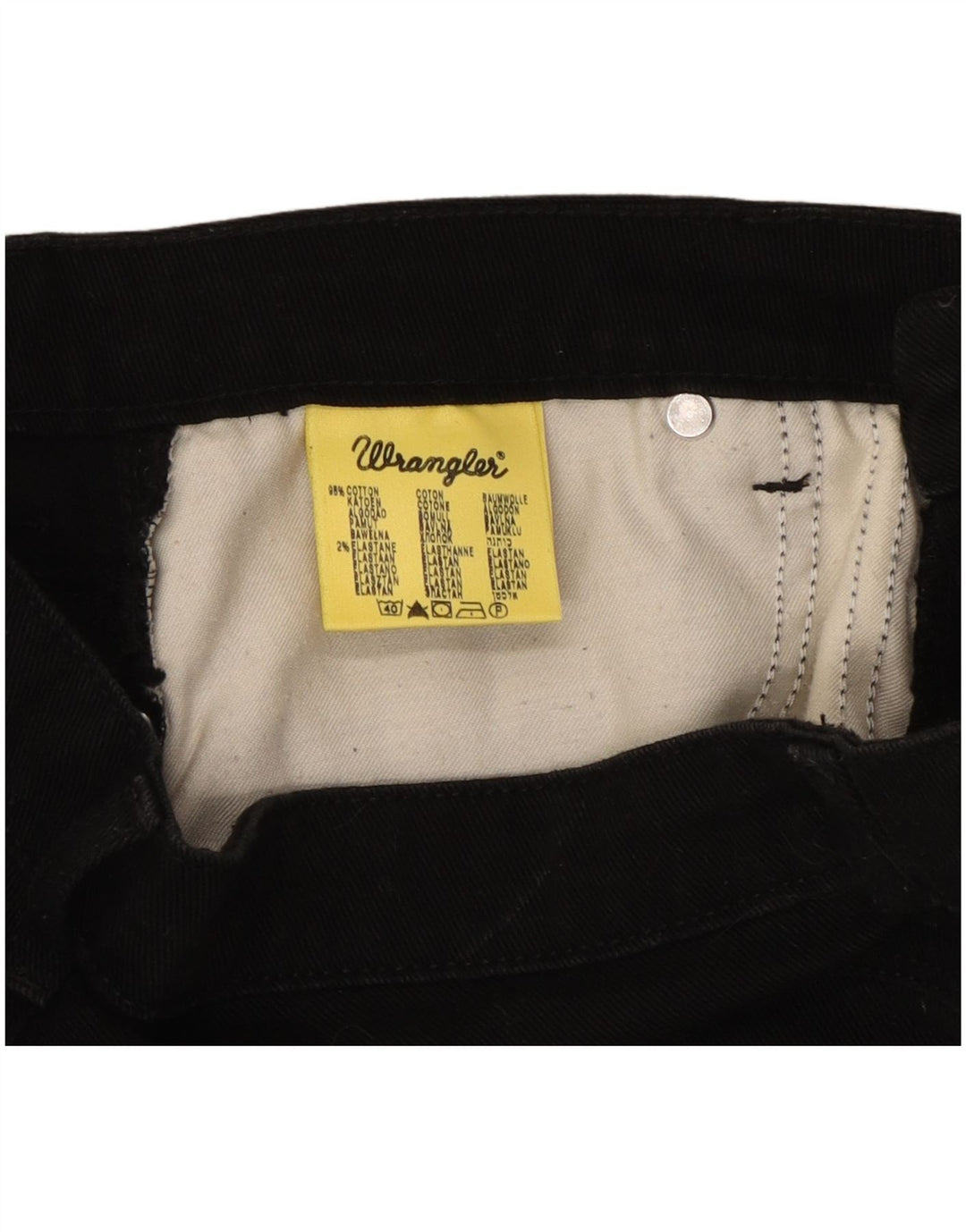 Wrangler Jean Bootcut Femme W31 L32 Coton Noir