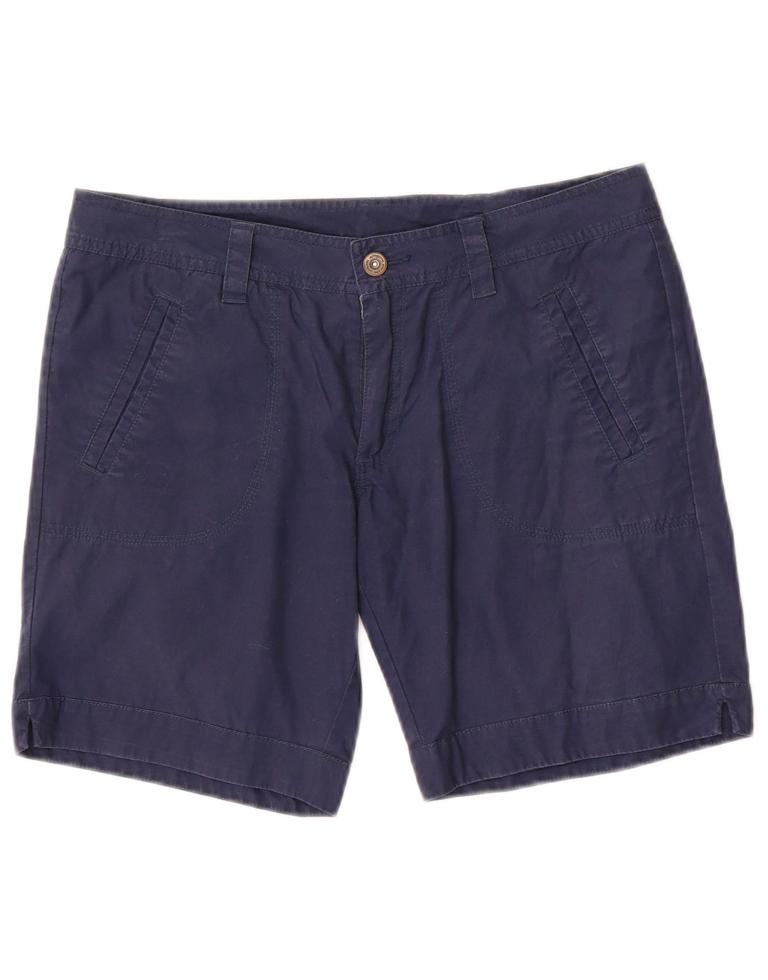 Champion Short Chino Taille Basse Femme Medium W30 Bleu Marine
