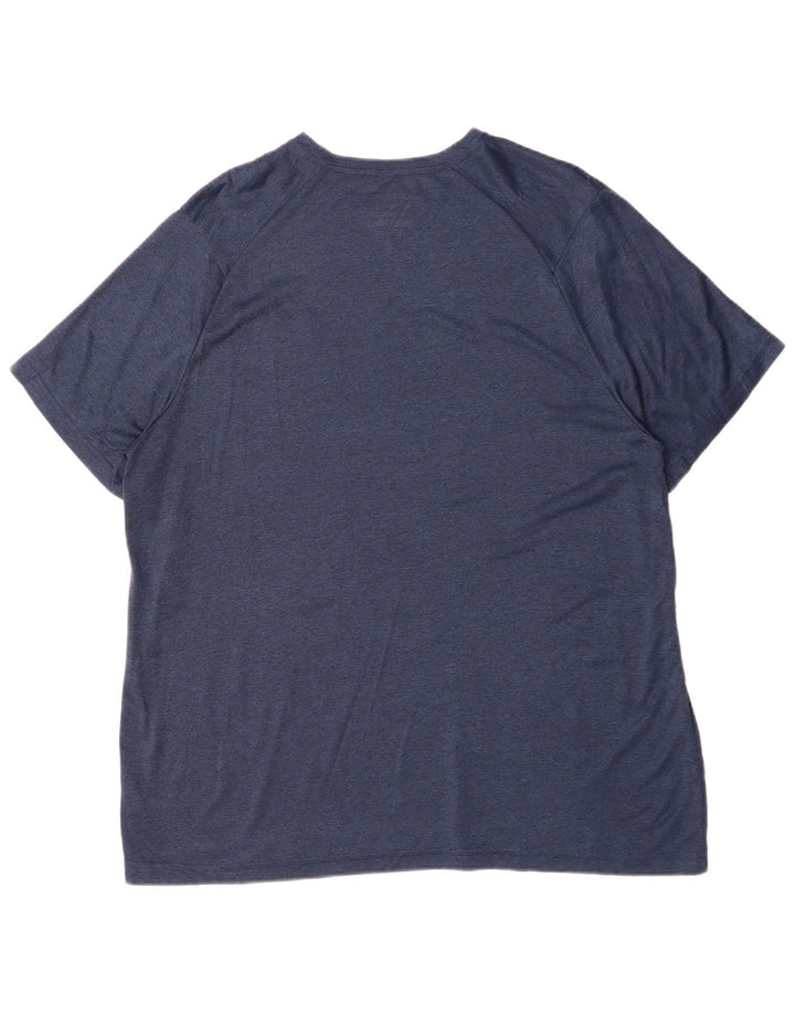 RUSSELL ATHLETIC T-Shirt Homme Top XL Bleu Marine Polyester