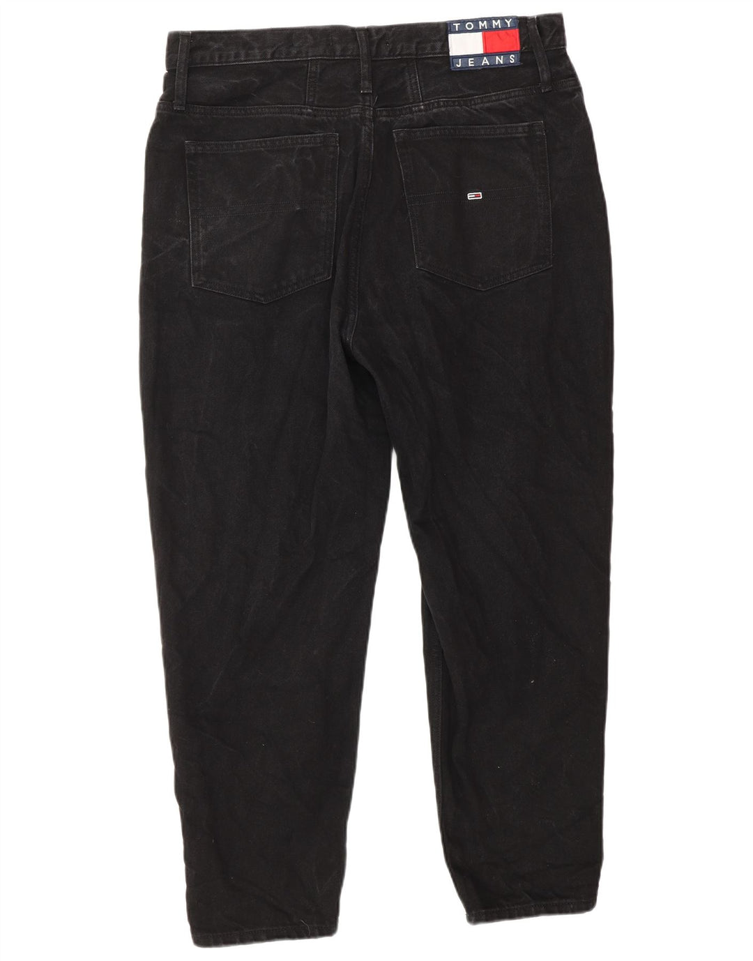 TOMMY HILFIGER Jean Tapered Homme W34 L26 Coton Noir