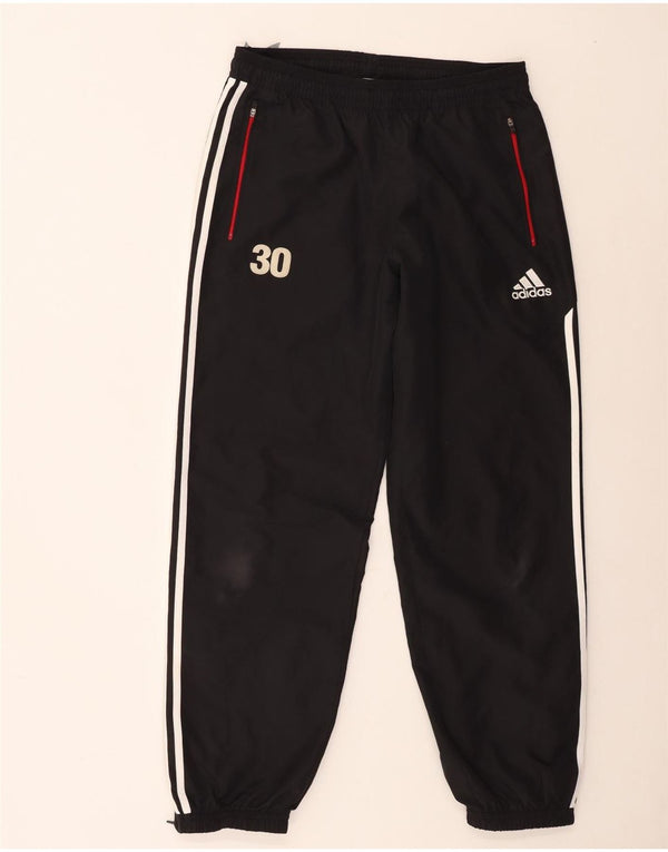 Adidas Pantalon de survêtement graphique pour homme UK 42/44 Large Noir