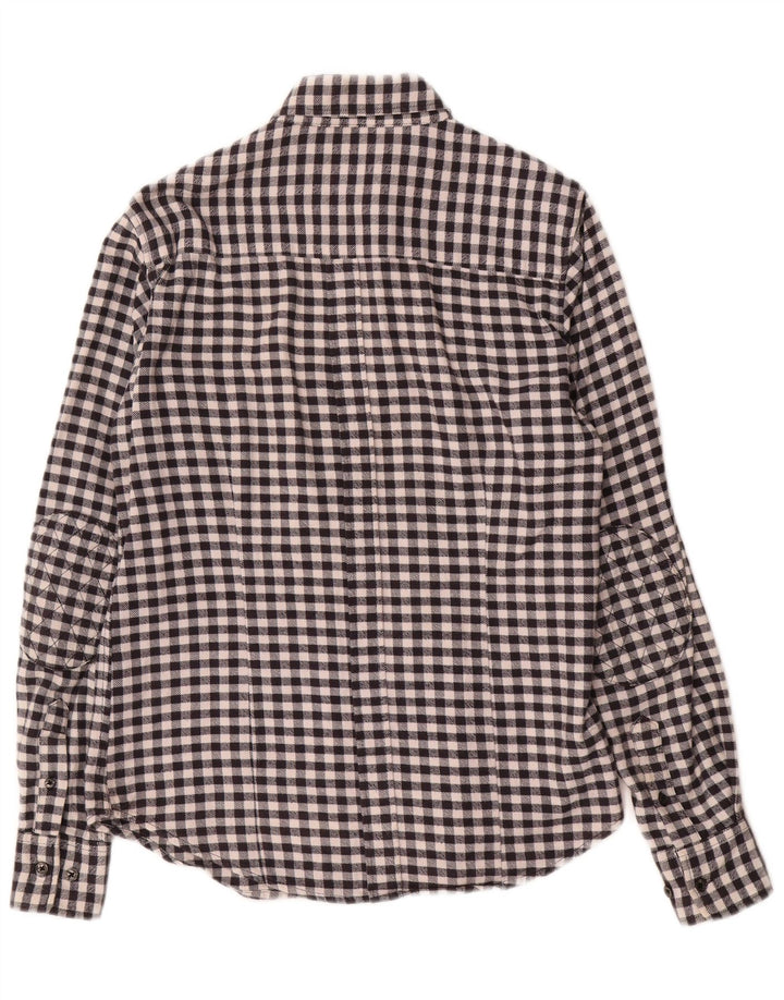 Zara Chemise En Flanelle Homme Vichy Noir Moyen