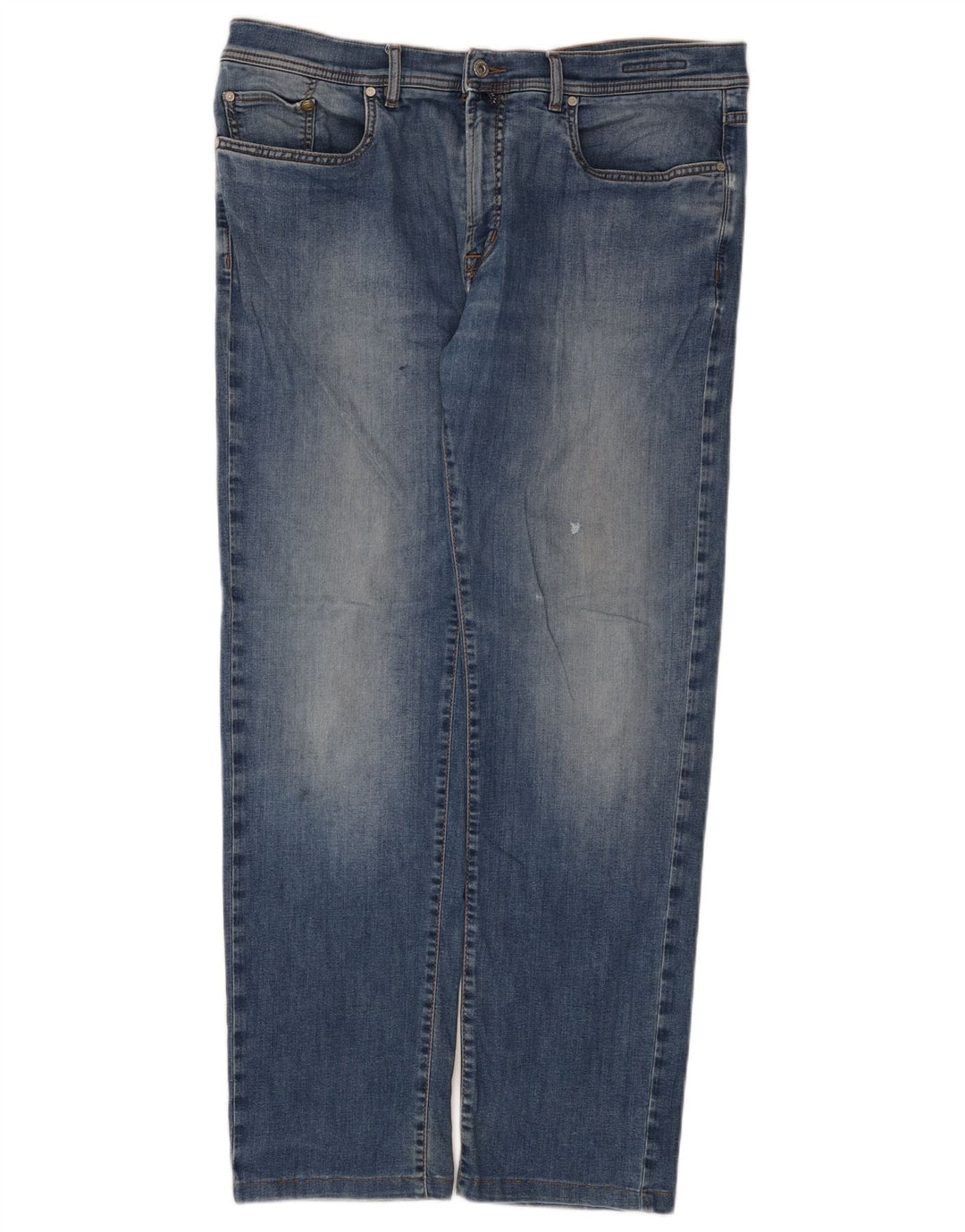 Pierre Cardin Jean droit homme W38 L32 bleu coton