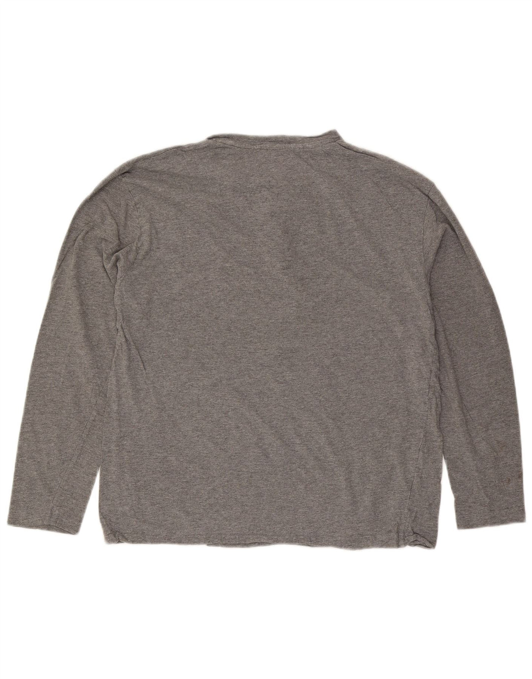 IZOD Haut Homme Manches Longues Grand Gris Coton