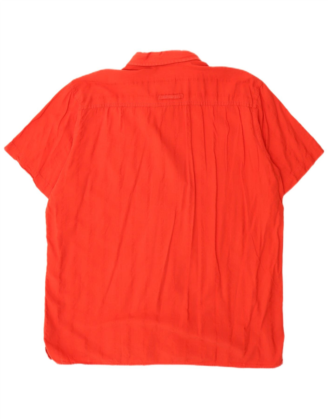 Camel Active Chemise à manches courtes pour hommes 2XL Rouge Coton