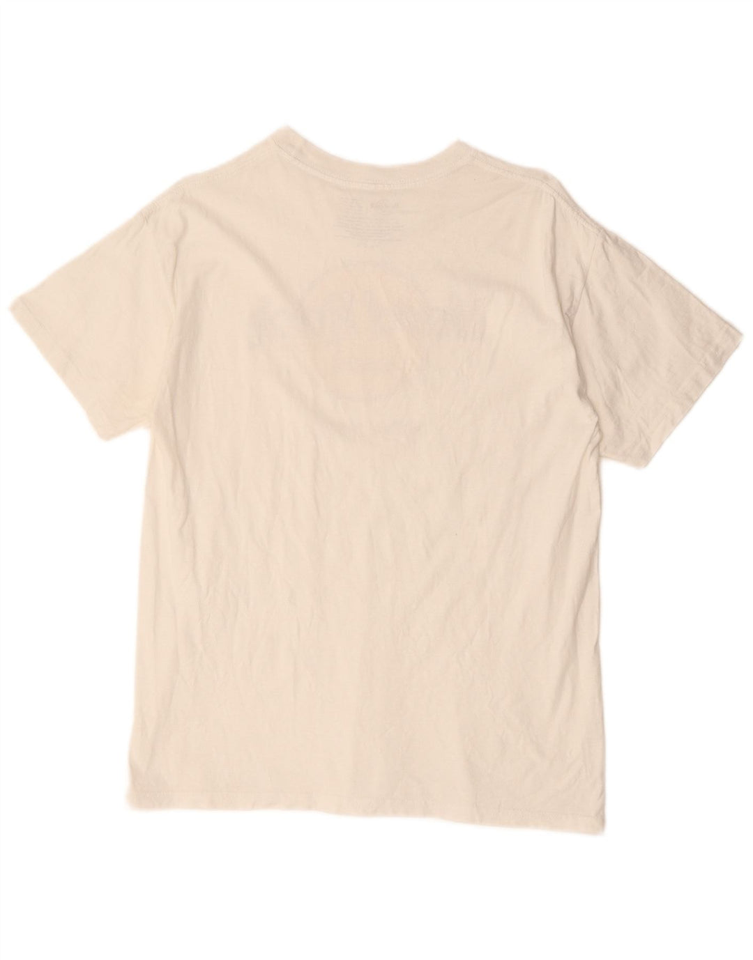 HARD ROCK CAFE T-shirt graphique pour femme UK 14 Coton blanc moyen