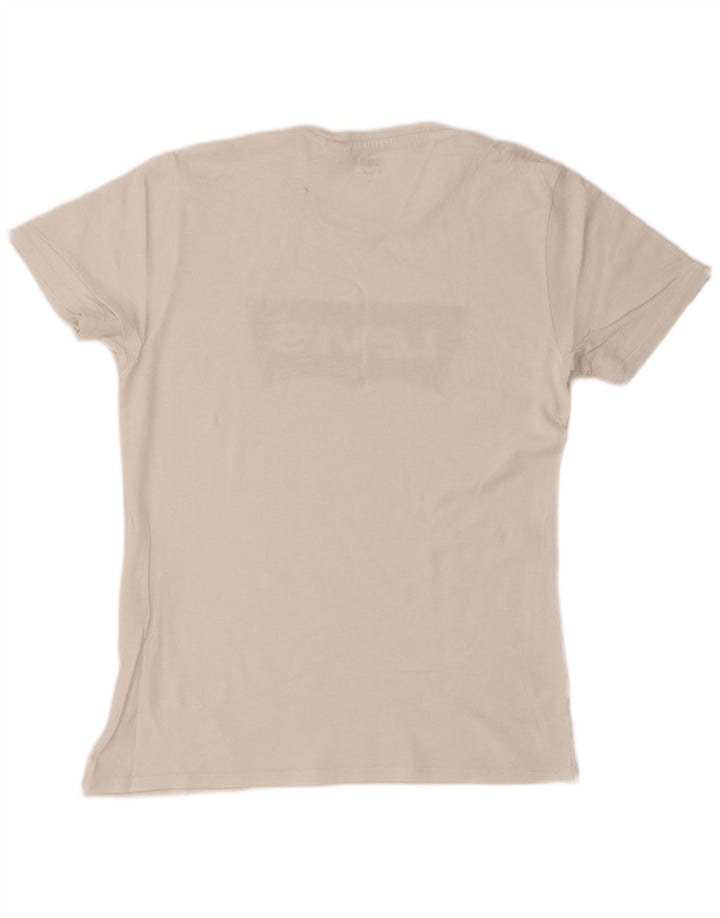 Levi's Tee-Shirt Graphic Homme Petit Blanc