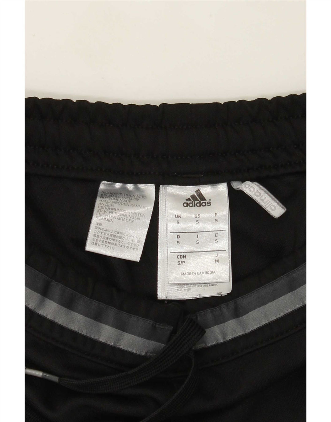 Adidas Pantalon de survêtement Climacool Graphic pour homme Petit Noir Polyester