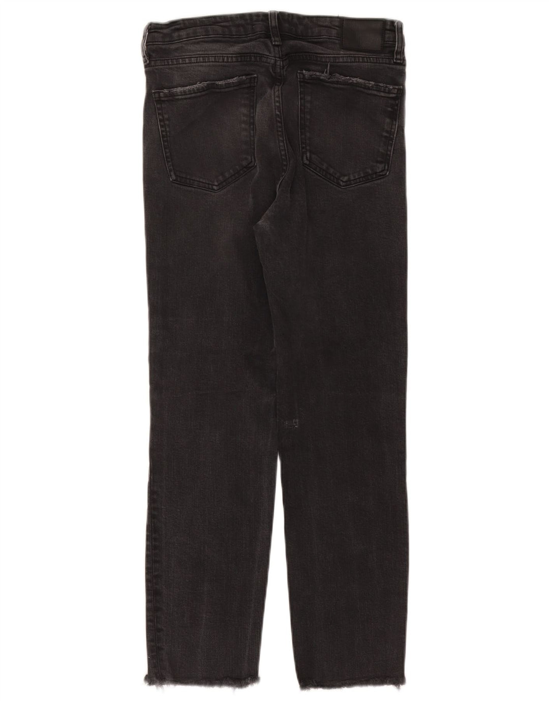 Zara Jean droit femme EU 40 Medium W30 L26 coton gris