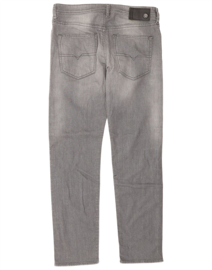 Diesel Jean droit W30 L30 gris coton homme