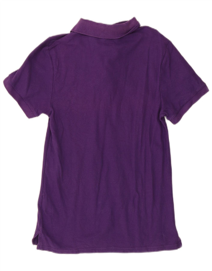 NIKE Polo Homme Petit Violet Coton