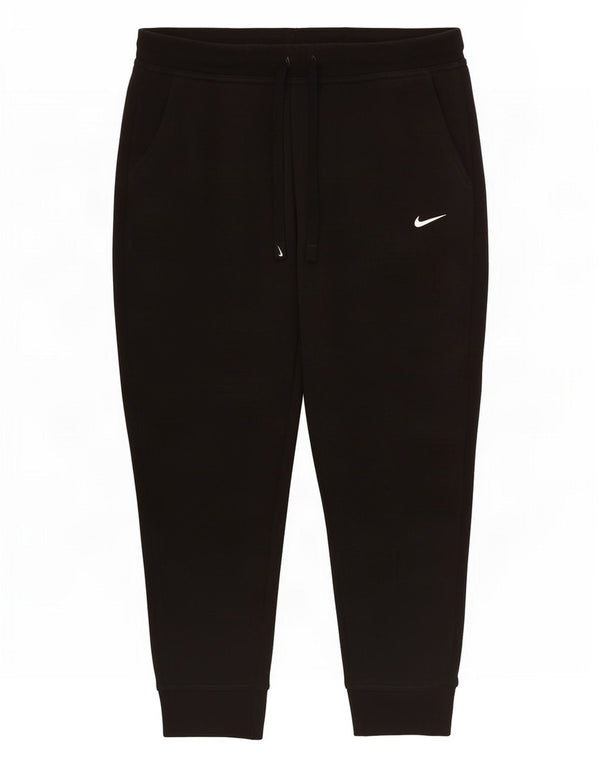 Nike Pantalon de survêtement Dri Fit pour femme en coton noir moyen UK 14